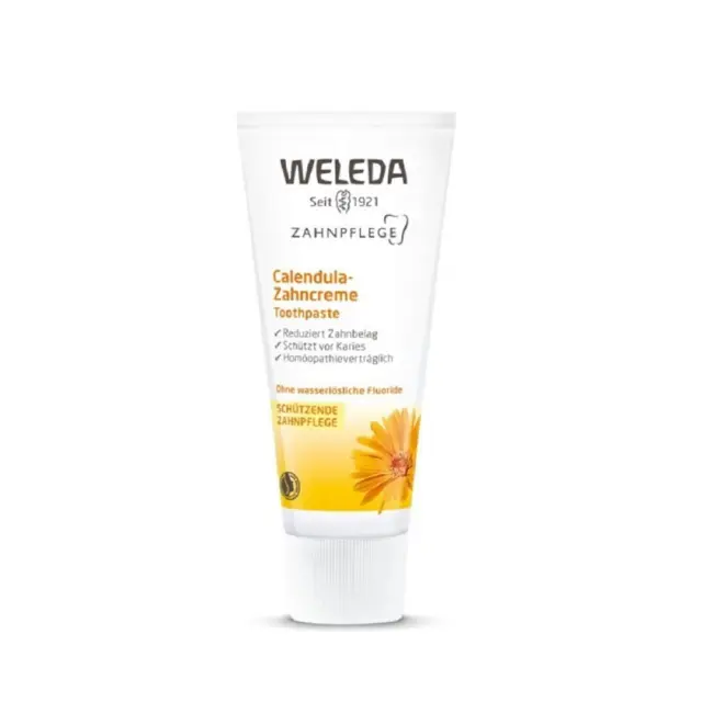 Weleda Οδοντόκρεμα Καλέντουλας με Μάραθο 75ml – Χωρίς Μέντα, Ομοιοπαθητική Φροντίδα 2
