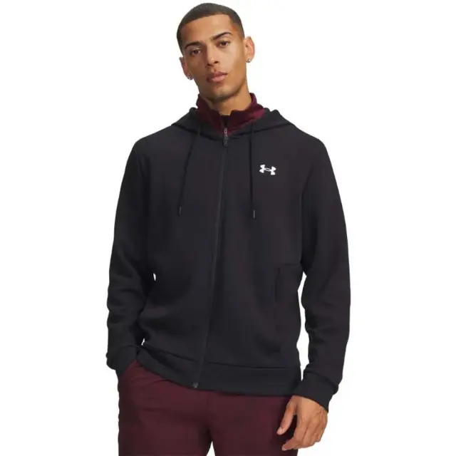 Under Armour Men's Flex Fleece Full-Zip Hoodie Μαύρο 6010862-001 (Under Armour)