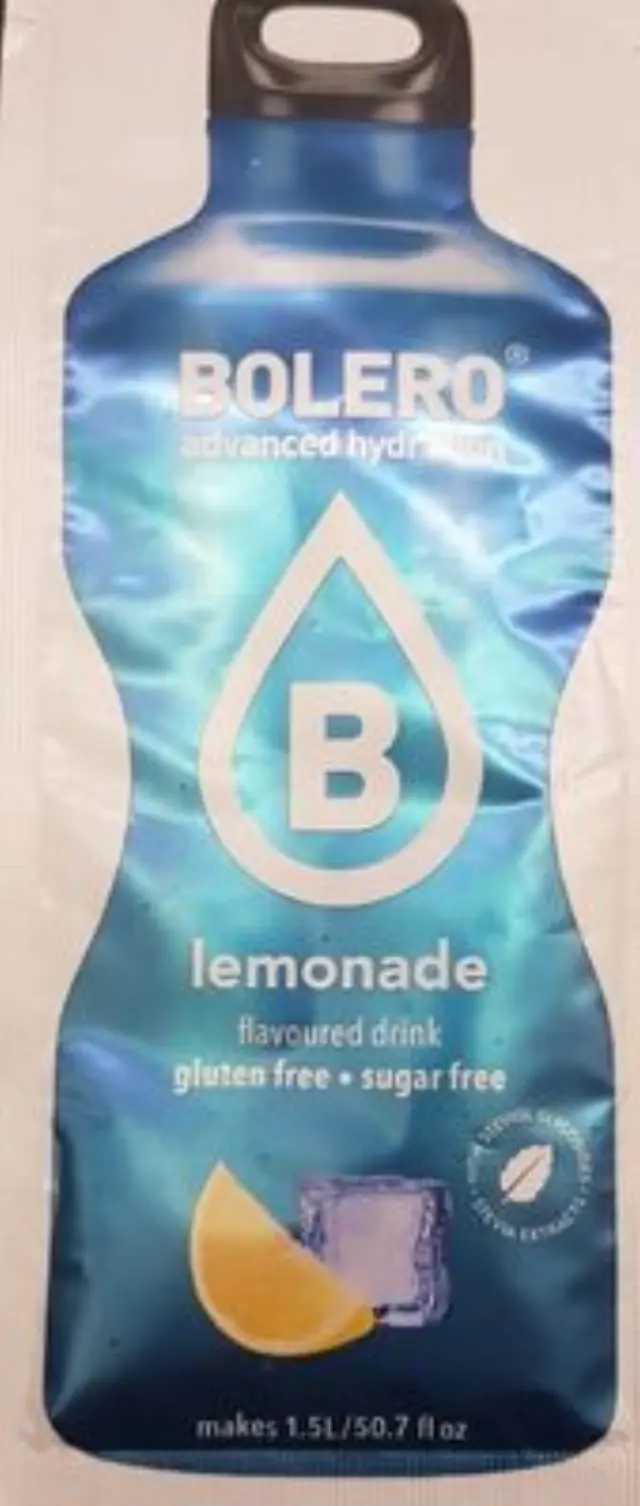 Bolero Lemonade Flavoured Drink Mix Powder 9gr