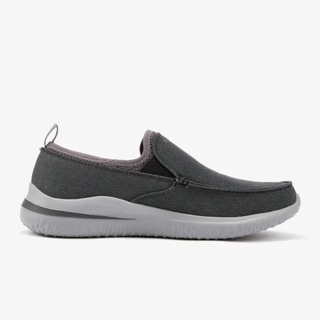 Μοκασίνια Skechers Delson 3 Chadwick 210236-BLK Γκρι - 41 2