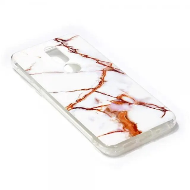 TPU Case Θήκη Σιλικόνης για Nokia 7.1 Σχέδιο Μάρμαρο ΟΕΜ