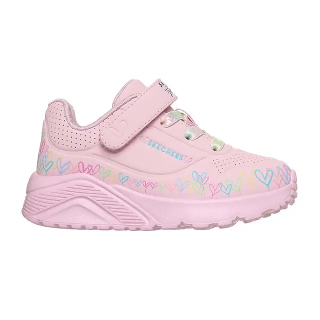 Skechers Infant's Uno Lite Heart Craze Ροζ 314091N-LPMT (Skechers)