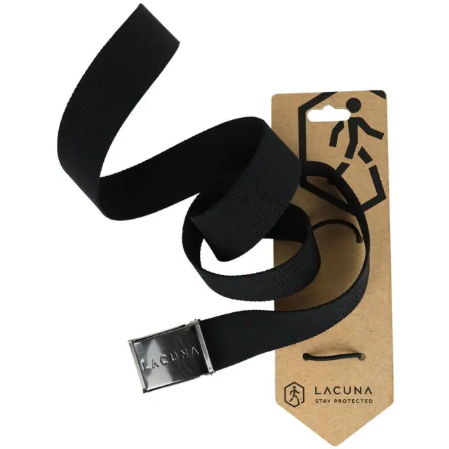 Ζώνη Μέσης Ελαστική Lacuna Arlo black - 135 εκ. 3