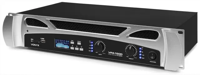VONYX VPA1500 ΤΕΛΙΚΟΣ ΕΝΙΣΧΥΤΗΣ 2X 750W MP3,BT 2