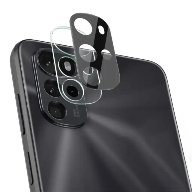 Tempered Glass ​Αντιχαρακτικό Τζάμι Κάμερας για Motorola G22 - Black IMAK