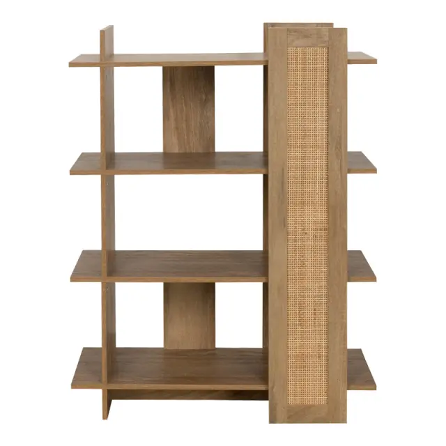 Βιβλιοθήκη Oslo pakoworld sonoma 75x32x95εκ 3