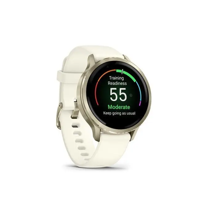 Garmin Venu 4 3.05 cm (1.2") AMOLED 41 mm Digital 390 x 390 pixels Touchscreen Gold Wi-Fi GPS (satellite) 2