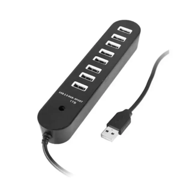 Andowl USB Hub 8 Θυρών με Σύνδεση USB και Υποστήριξη 1TB Q-32