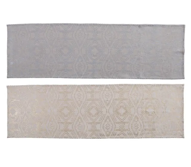 ΤΡΑΒΕΡΣΑ GLAM 45X150 NEF-NEF HOMEWARE SILVER 3