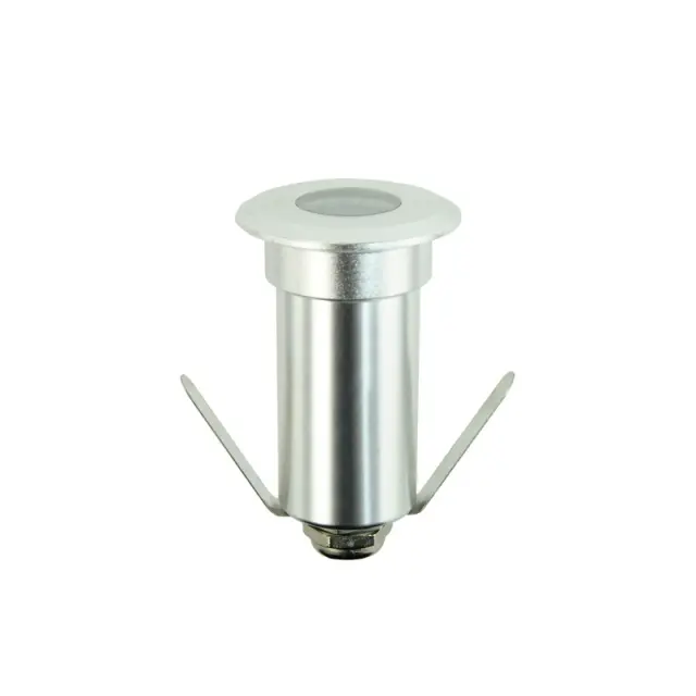 LED ROUND INGROUND SPOT LUMINAIRE 1W 85LM 3000K 30° 230V AC IP65 RA80 30.000hrs / LG20130