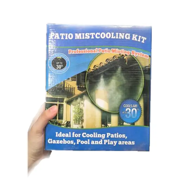 Σύστημα Υδρονέφωσης Water Spring Εξωτερικών Χώρων Patio Mistcooling Kit 10m Διάμετρος 2