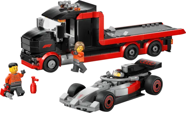 LEGO City F1® Display Truck with Audi F1® Race Car για 7+ Ετών 508τμχ