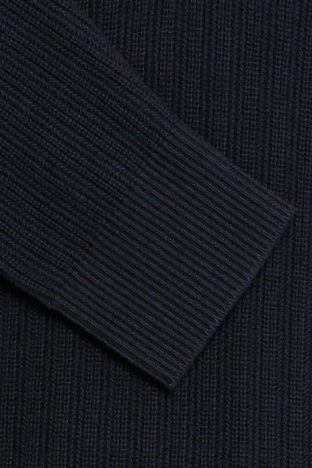 Casual Friday Ανδρικό BOLIN Πλεκτό με Φερμουάρ – Dark Navy - M 3