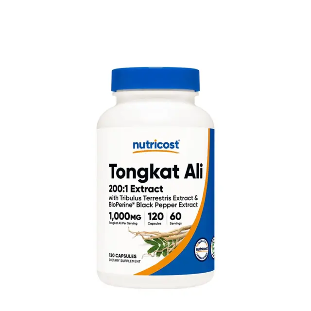 Nutricost Tongkat Ali 1,000 mg - Vegan 120 Capsules
