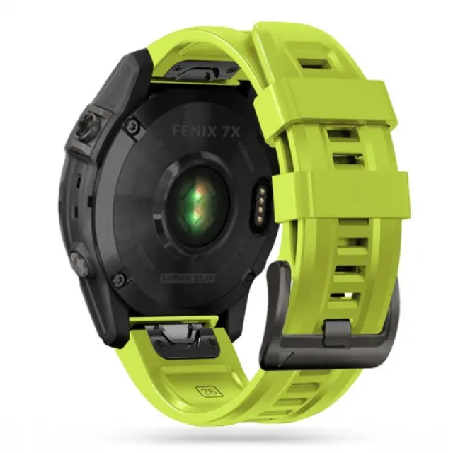 Tech-Protect® Iconband Λουράκι Σιλικόνης για Garmin Fenix 5/6/6 Pro/7/8/9 (47mm)- Lime Green