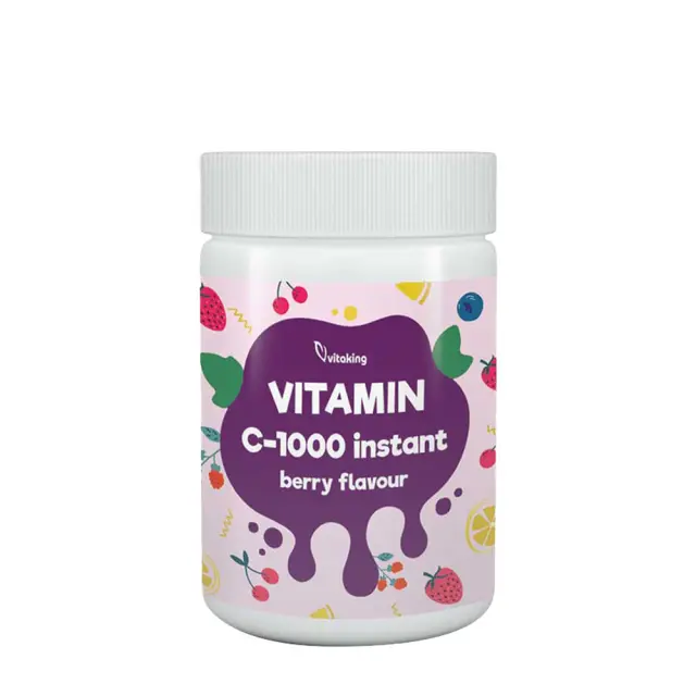 Vitaking Instant Supreme Vitamin C Powder Blackberry, 150 g