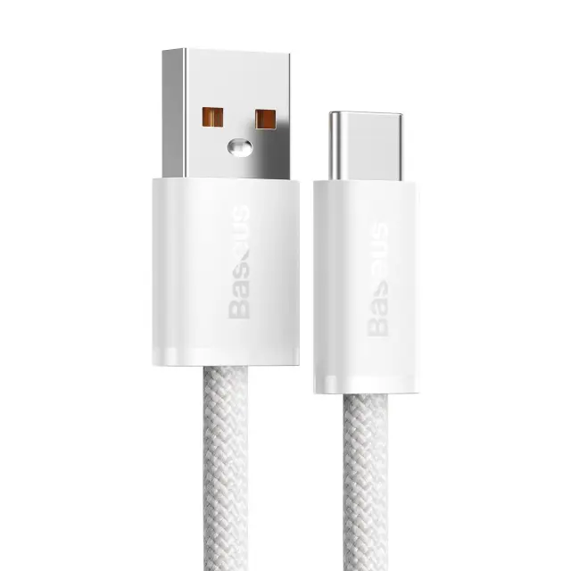 Baseus Dynamic Series Fast Charging Data Cable USB-A - USB-C 100W 2m White 2