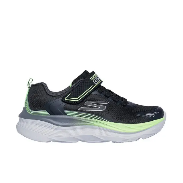 Skechers Max Run (PS) (405145L-BKLM) - Μαύρο-Λαχανί