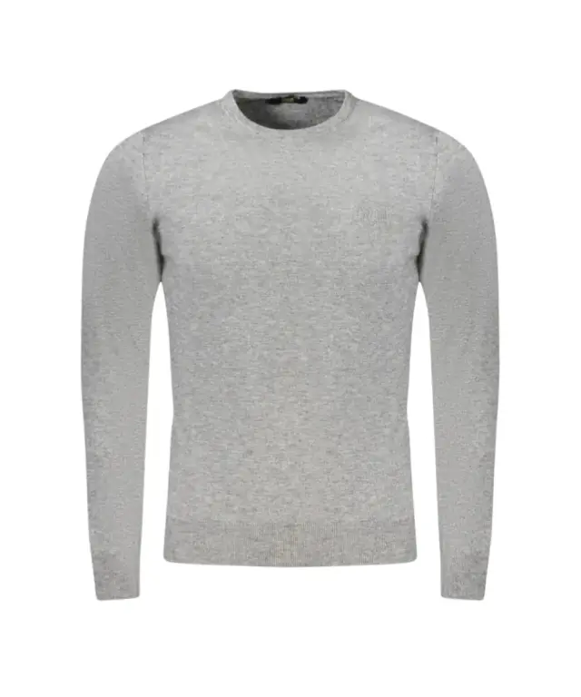 Cavalli Class - Ανδρικό Πουλόβερ Crewneck TXM60AMAC01-05001 Γκρι 3