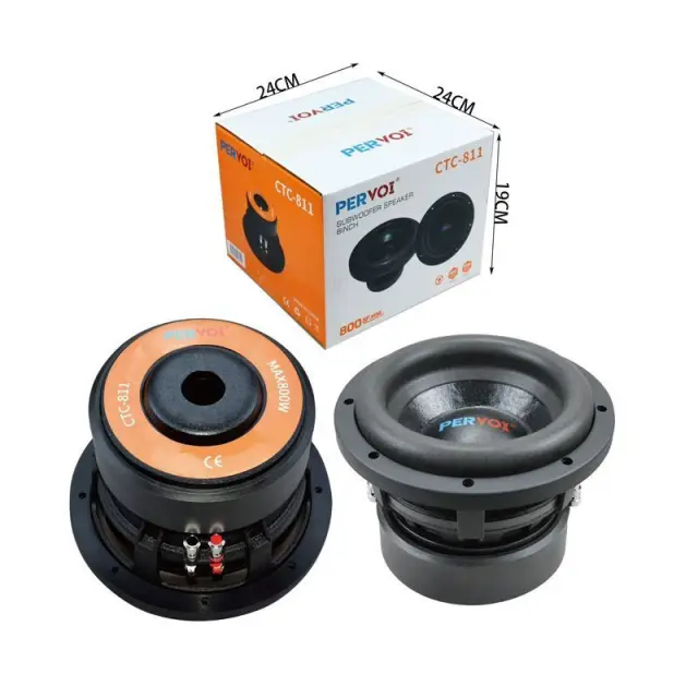 PerVoi Ηχείο Αυτοκινήτου 8" με 800W CTC-811 - Drive Midrange Car Speaker 014470 2