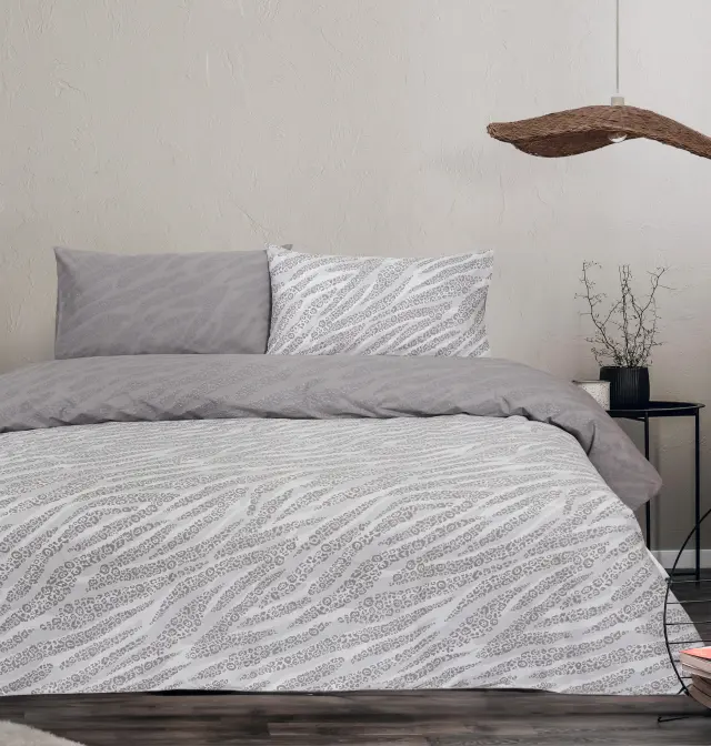 Σετ Σεντόνια 100x200+30 Μονά Kocoon Lakara Taupe 100% βαμβακερόΜε Λάστιχο