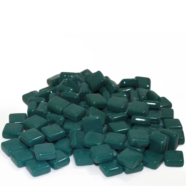Γυάλινη Ψηφίδα Pure Glass PG30 - 10x10mm - Teal - 100gr