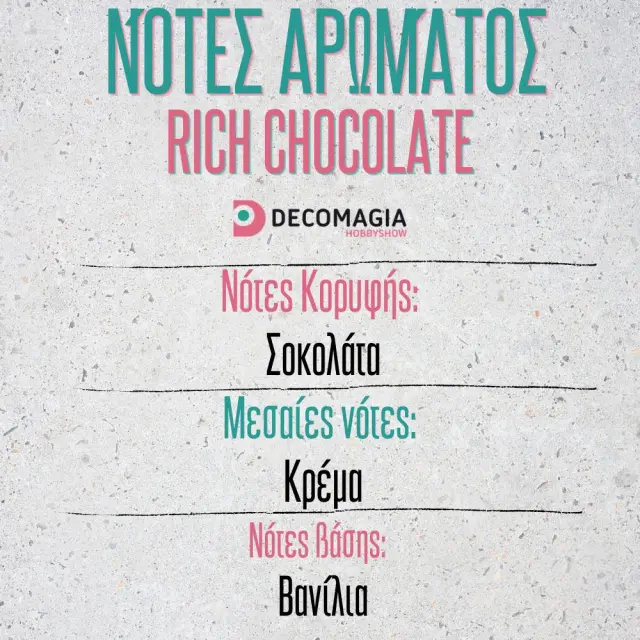 Άρωμα για κερί και σαπούνι 50ml, Rich Chocolate 2