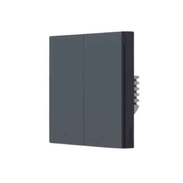 Aqara Smart Switch H1 Double Rocker Gray (WS-EUK02-G)
