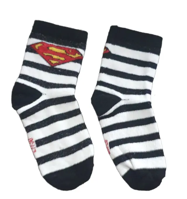 Παιδικές Κάλτσες Superman Black White 7120228 - 23-26