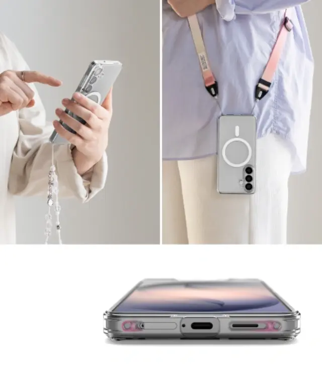 Ringke Fusion Magnetic Magsafe Galaxy S26+ Plus Clear 3