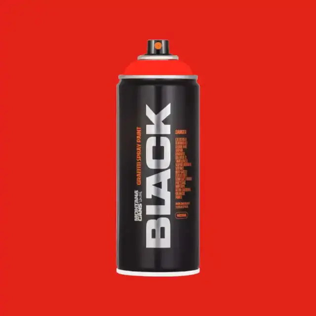 Montana Black Spray Paint 400ml P3000-Power Red