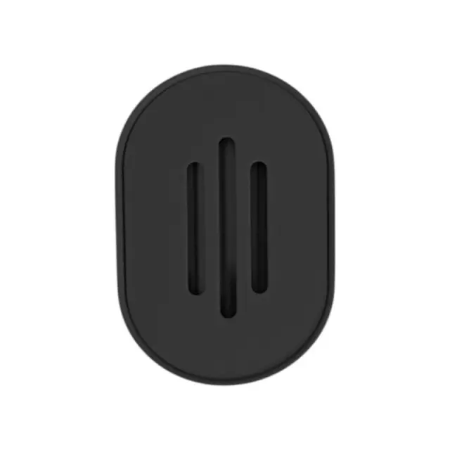 Σαπουνοθήκες μπάνιου πλαστικές - Σετ 9pcs - Black - 21784