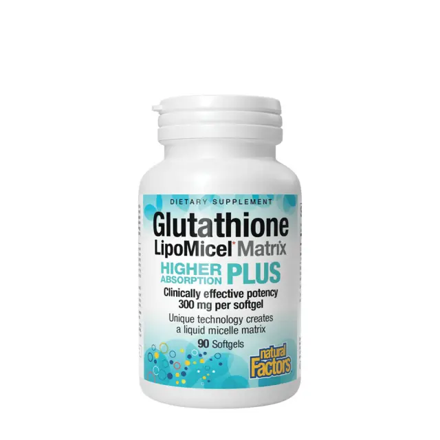 Natural Factors Glutathione LipoMicel Matrix 300 mg