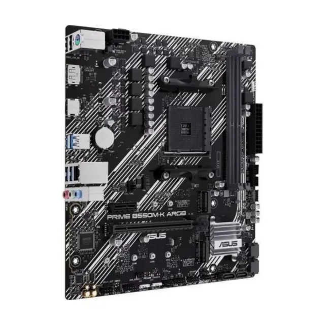 Asus Motherboard Prime B550M-K ARGB (90MB1GC0-M0EAY0) 3