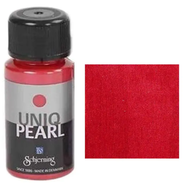 Περλέ Χρώμα Schjerning Uniq Pearl - Lava Red - 50ml