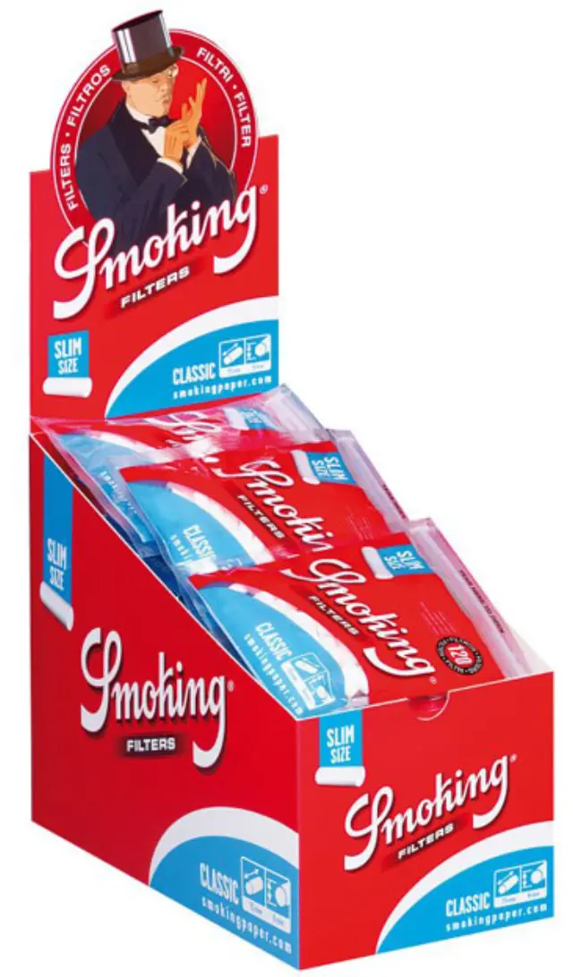 Smoking Φιλτράκια Slim 6mm 120φ 2