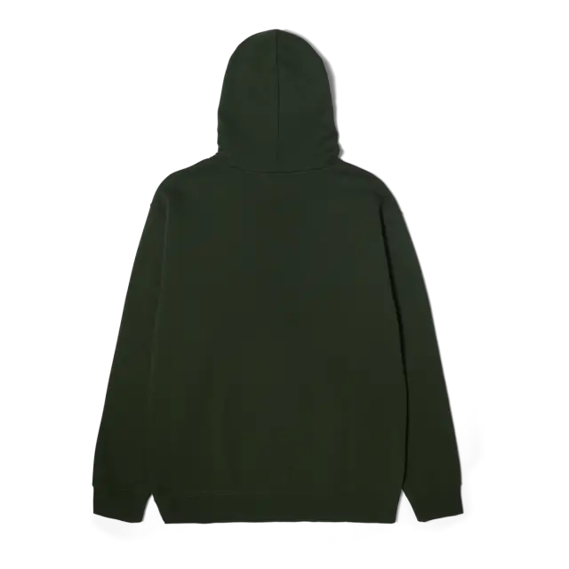 Huf Set Triple Triangle Full-Zip Hoodie Ανδρική Ζακέτα Cotton/Polyester Regular Fit - Hunter Green PF00697-HUNTG - XL 2