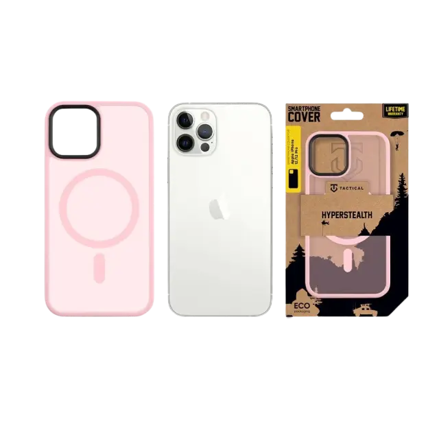 Tactical MagForce Hyperstealth Cover for Apple iPhone 12/12 Pro Pink Panther 3