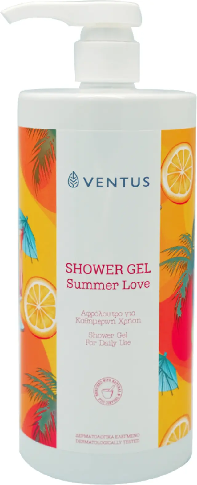 Ventus Summer Love Shower Gel Αφρόλουτρο 1000ml