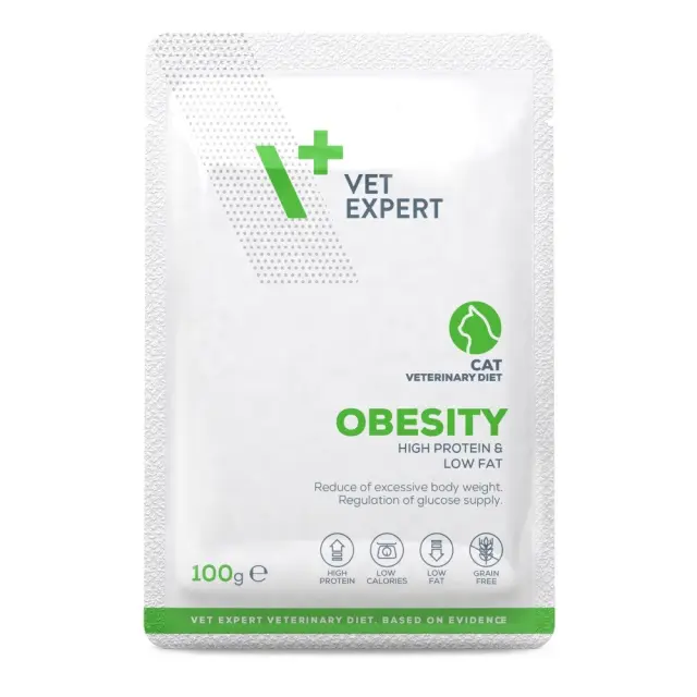 VET EXPERT Obesity Chicken - wet cat food - 100g