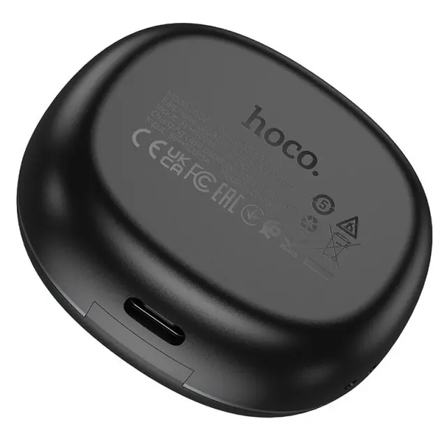Wireless Hands Free Hoco EQ3 Smart TWS V5.3 με Πλήκτρο Ελέγχου Συμβατό με Siri και 7h Ώρες Λειτουργίας Λευκά 2
