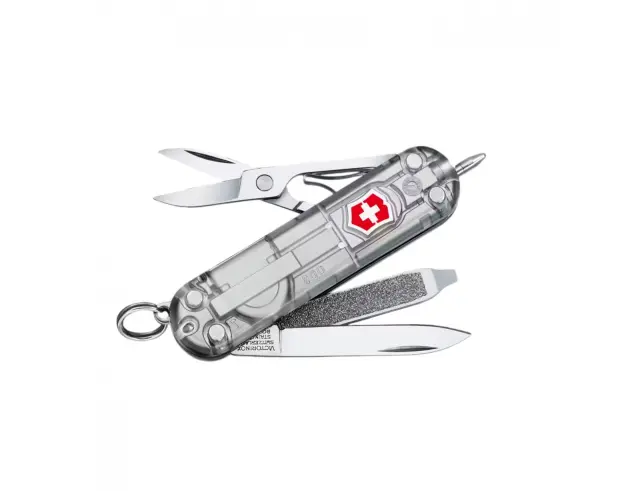 Ελβετικός Σουγιάς Victorinox Signature Lite με 7 λειτουργίες και μήκος 5.8cm - SilverTech0.6226.T7