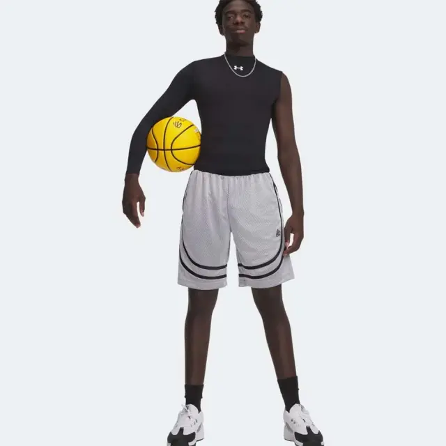 Under Armour Men's Curry Signature Shorts Γκρι 6011369-100 (Under Armour) 3