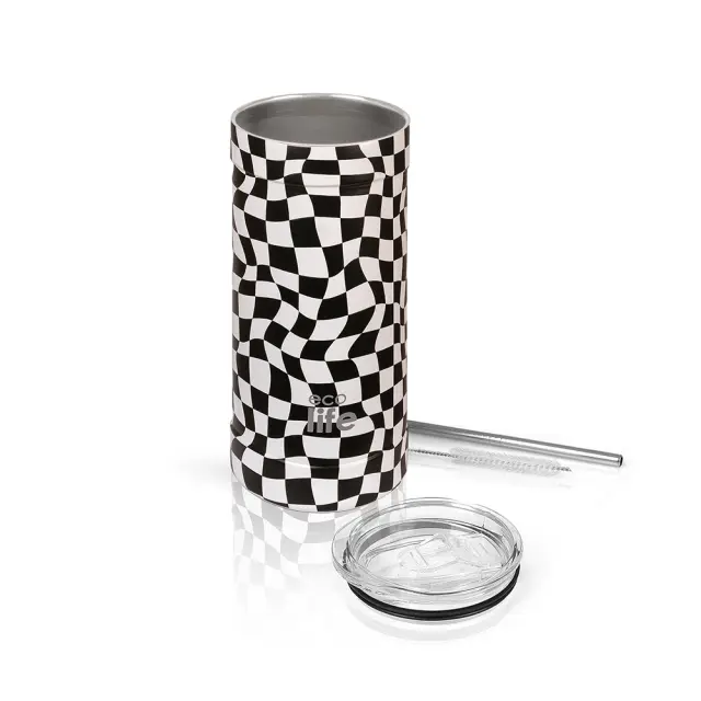Ποτήρι Θερμός Black & White Coffee Thermos 500ml / 33-BO-4185 (Ecolife) 2