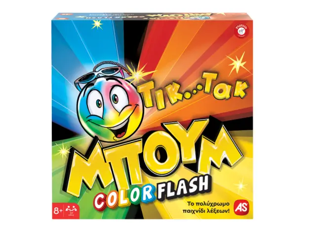As Επιτραπέζιο Παιχνίδι Τικ Τακ Μπουμ Color Flash / 24194 (AS Company)