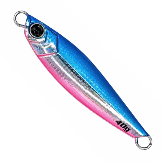 Πλάνος Jigging Pro Micro Jig MJ127 Slow Fall 40g #6 Blue Pink