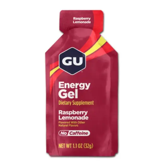 Original Energy Gel Raspberry Lemonade NO Caffeine 32g GU