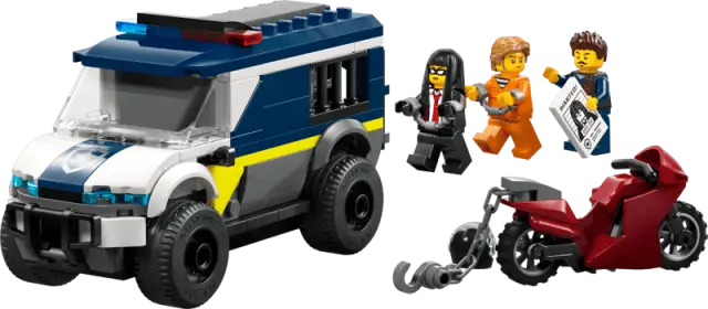 LEGO City Police Prisoner Transport Van για 6+ Ετών 198τμχ