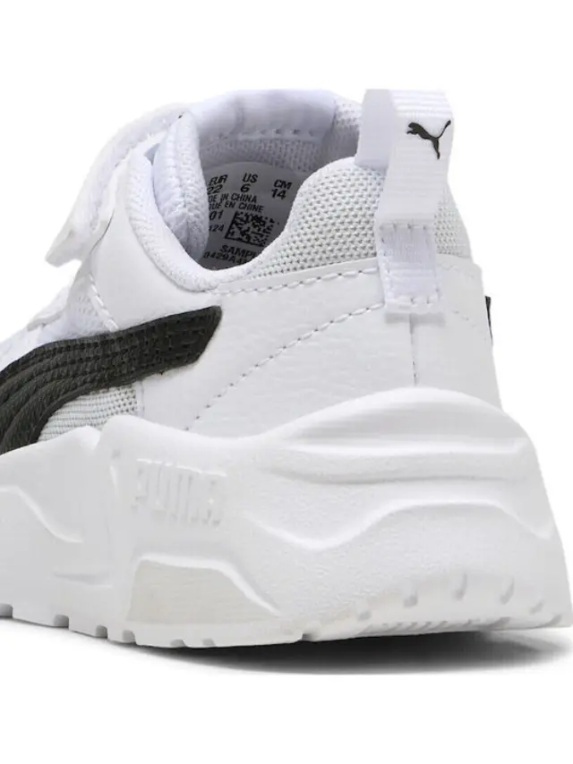 PumaTrinity 2 Παιδικά Sneakers Λευκά - 27 3
