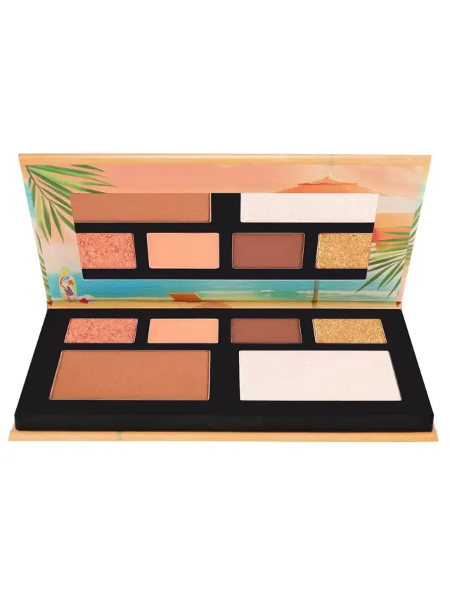 Tropical Escape Face & Eye Palette Bronze Bliss M/D W7 2